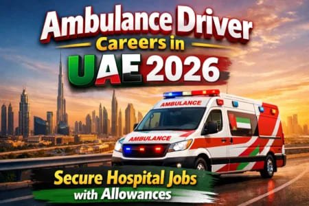Ambulance Driver Careers in UAE 2026 – Secure Hospital Jobs with Allowances