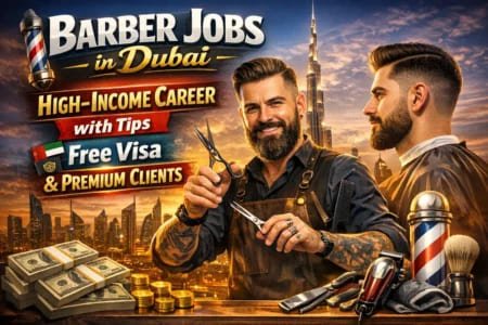 Barber Jobs in Dubai – High-Income Career with Tips, Free Visa & Premium Clients