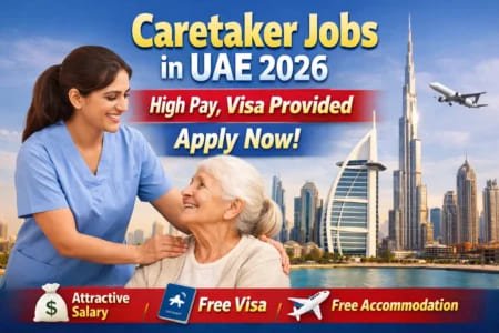 Caretaker Jobs in UAE 2026 – High Pay, Visa Provided | Apply Now