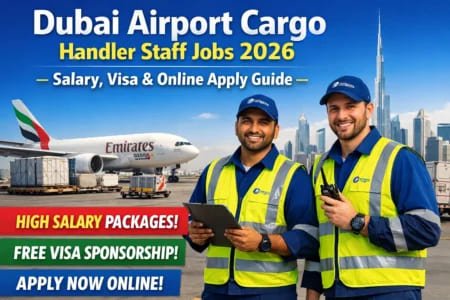 Dubai Airport Cargo Handler Staff Jobs 2026 – Salary, Visa & Online Apply Guide