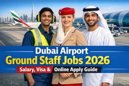 Dubai Airport Ground Staff Jobs 2026 – Salary, Visa & Online Apply Guide