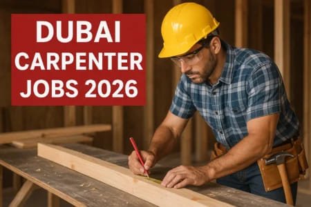 Dubai Carpenter Jobs 2026 – Immediate Recruitment for Furniture, Interior & Construction Work