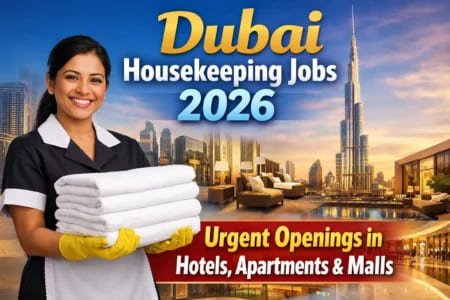 Dubai Housekeeping Jobs 2026 – Urgent Openings in Hotels, Apartments & Malls