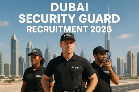 Dubai Security Guard Recruitment 2026: Immediate Openings for Mall, Residential & Corporate Positions