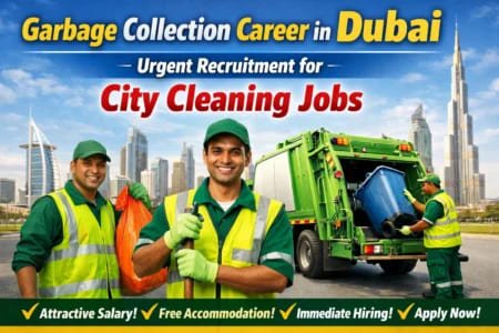 Garbage Collection Career in Dubai – Urgent Recruitment for City Cleaning Jobs