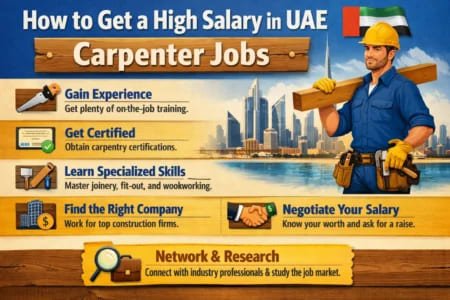 How to Get a High Salary in UAE Carpenter Jobs