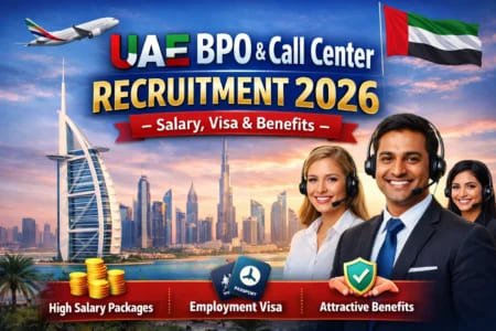 UAE BPO & Call Center Recruitment 2026 – Salary, Visa & Benefits