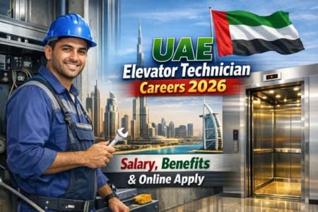 UAE Elevator Technician Careers 2026 – Salary, Benefits & Online Apply