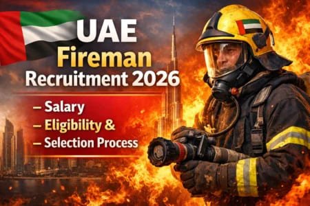 UAE Fireman Recruitment 2026 – Salary, Eligibility & Selection Process